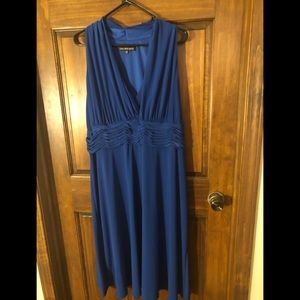 Dress. Royal blue